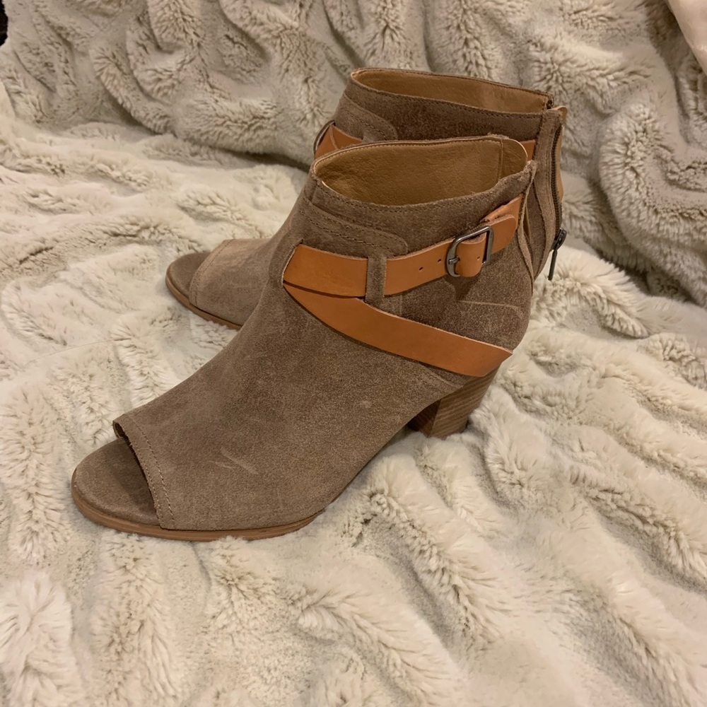 Lucky Brand Open-toe Booties